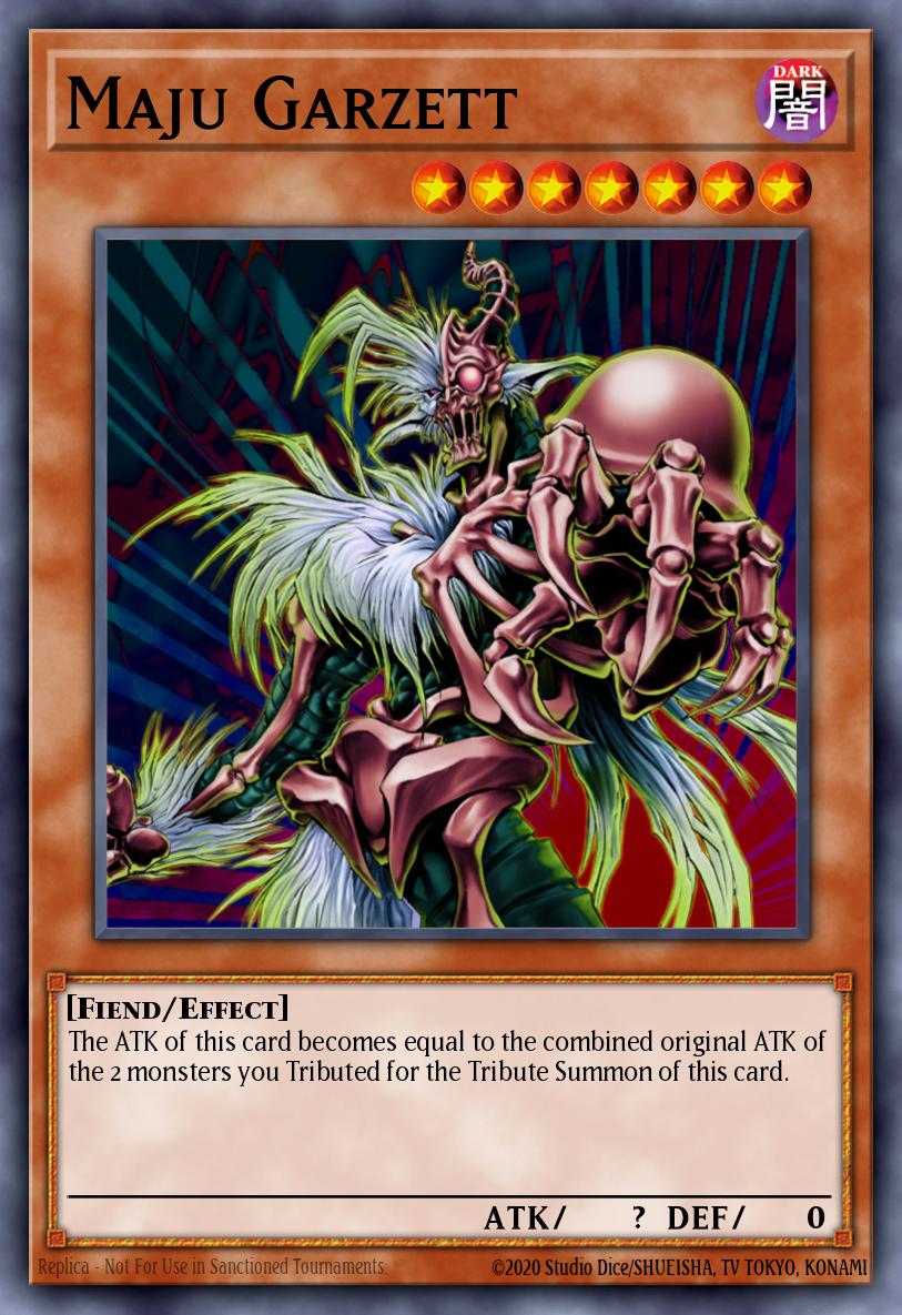 Maju Garzett Yu-Gi-Oh card