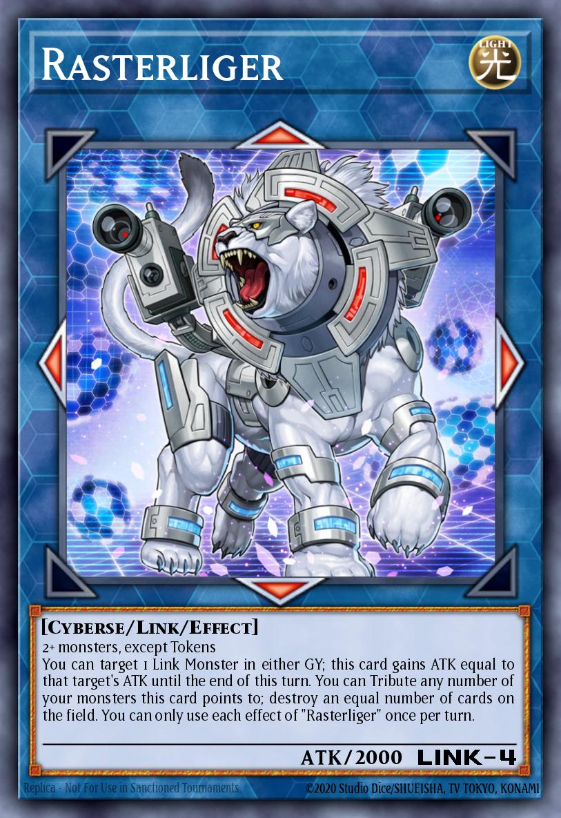 Rasterliger Yu-Gi-Oh card