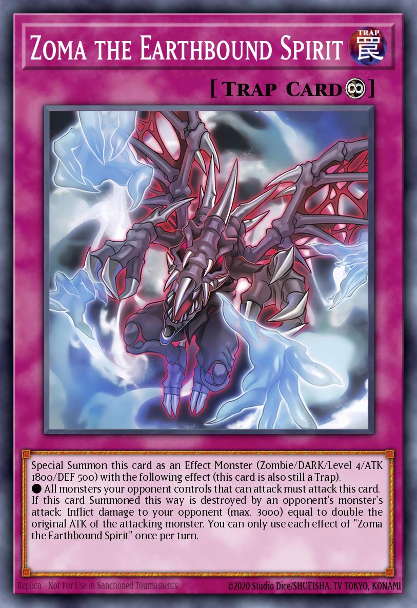 Zoma the Earthbound Spirit Yu-Gi-Oh card