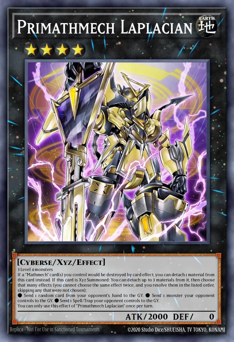Primathmech Laplacian Yu-Gi-Oh card