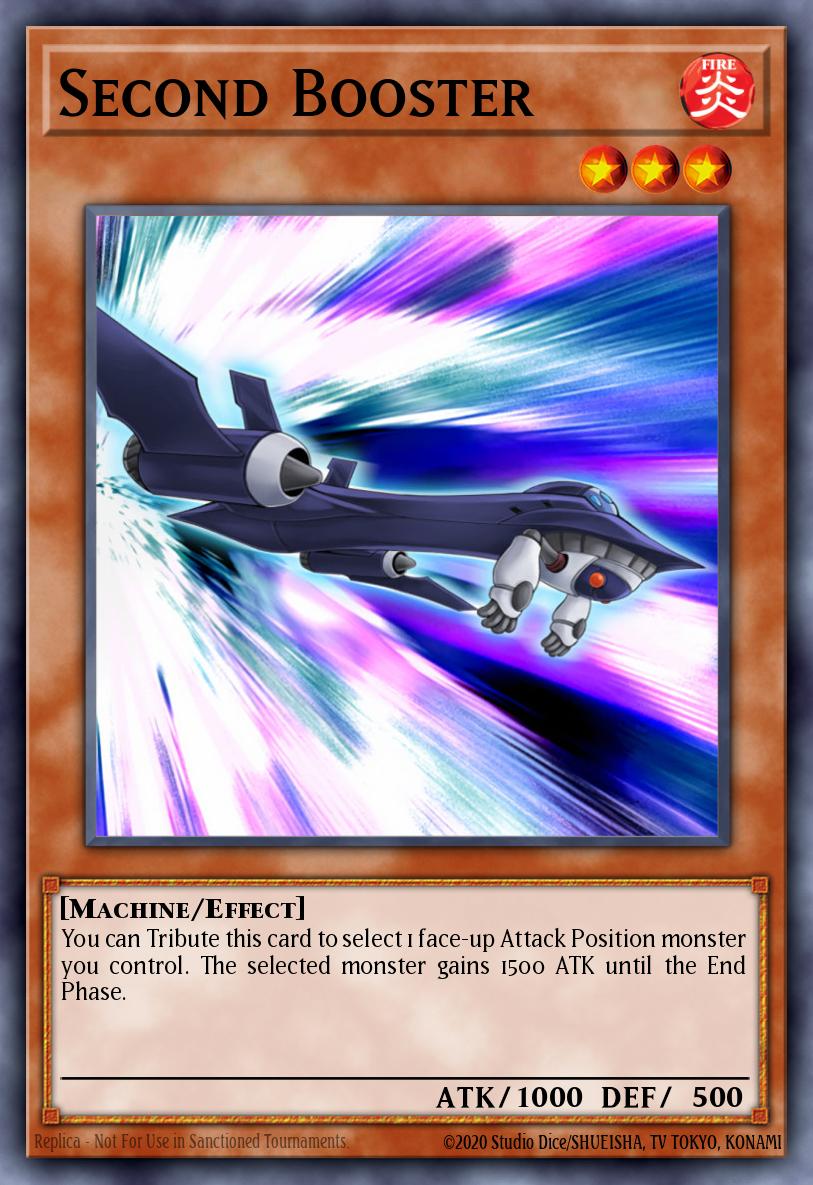 Second Booster Yu-Gi-Oh card