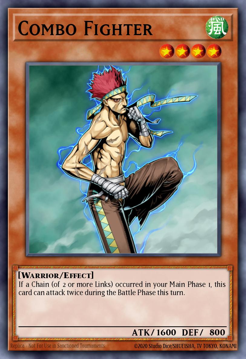 Combo Fighter Yu-Gi-Oh card
