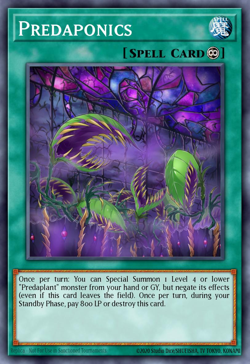 Predaponics Yu-Gi-Oh card