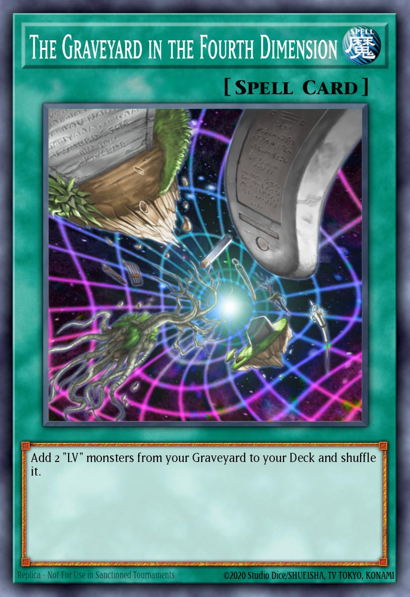 The Graveyard in the Fourth Dimension Yu-Gi-Oh card