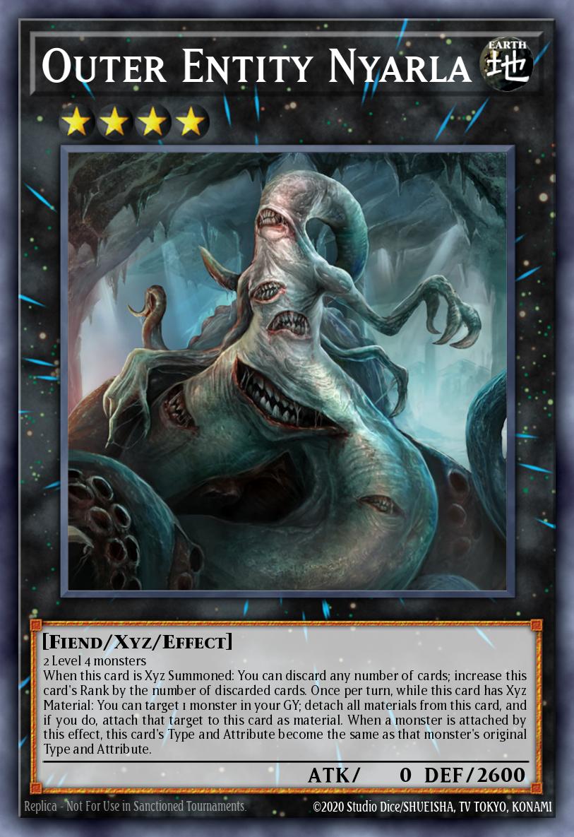 Outer Entity Nyarla Yu-Gi-Oh card
