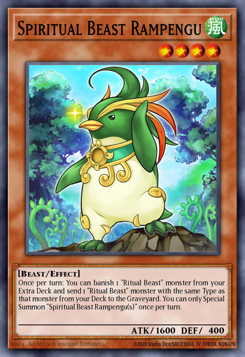 Spiritual Beast Rampengu Yu-Gi-Oh card