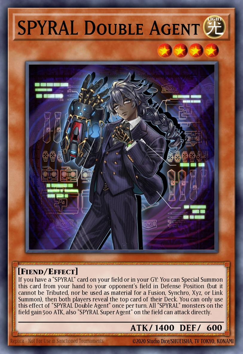 SPYRAL Double Agent Yu-Gi-Oh card