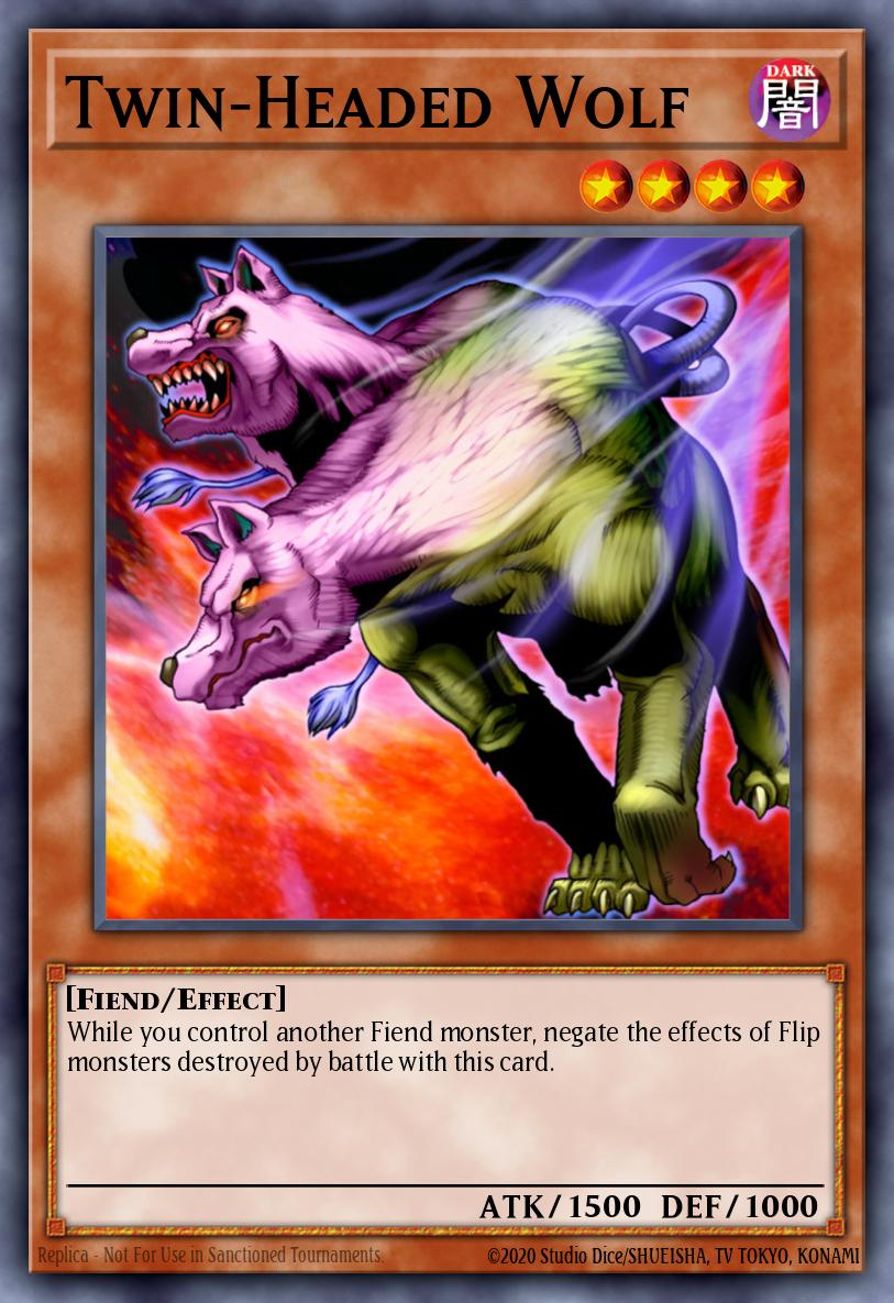 Twin-Headed Wolf Yu-Gi-Oh card