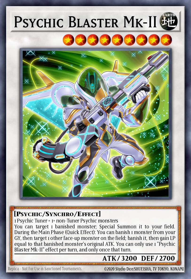 Psychic Blaster Mk-II Yu-Gi-Oh card