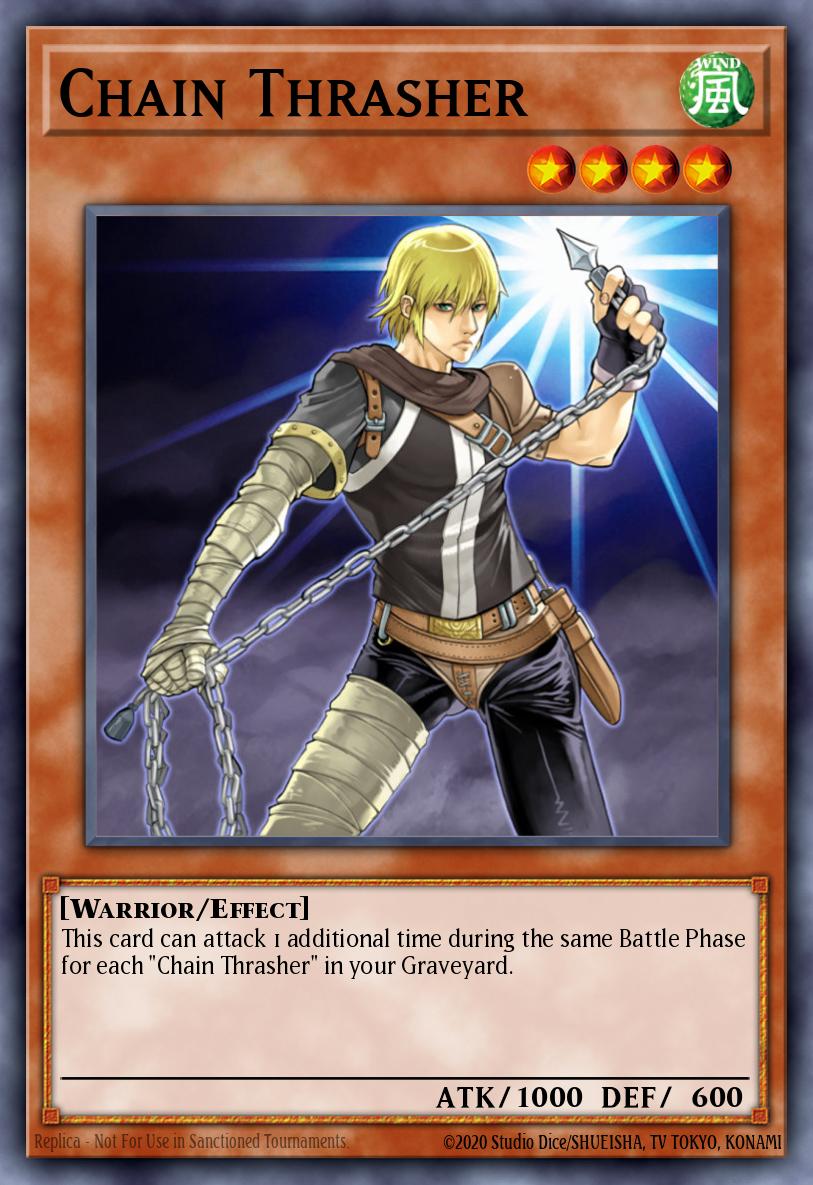 Chain Thrasher Yu-Gi-Oh card