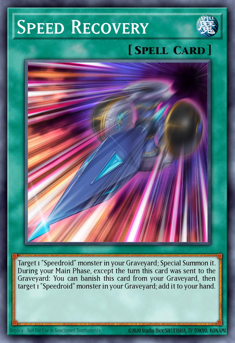 Speed Recovery Yu-Gi-Oh card