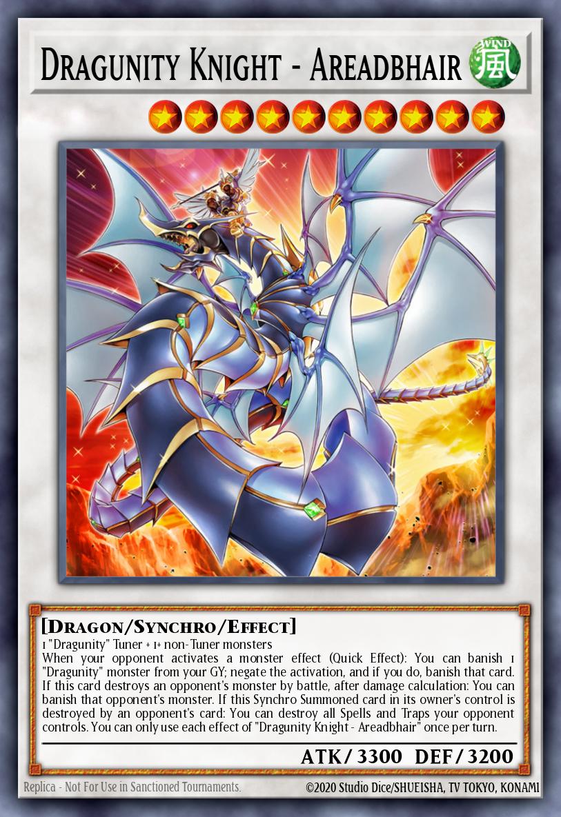 Dragunity Knight - Areadbhair Yu-Gi-Oh card