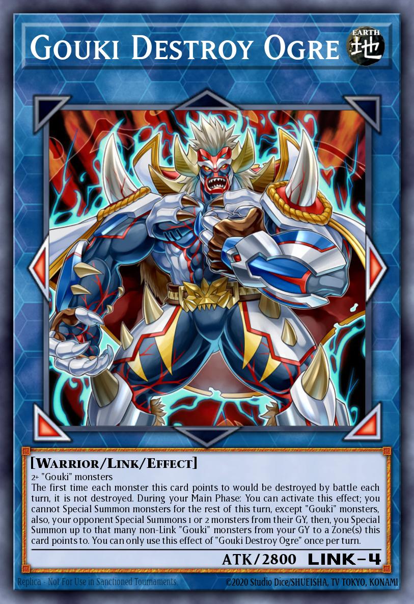 Gouki Destroy Ogre Yu-Gi-Oh card