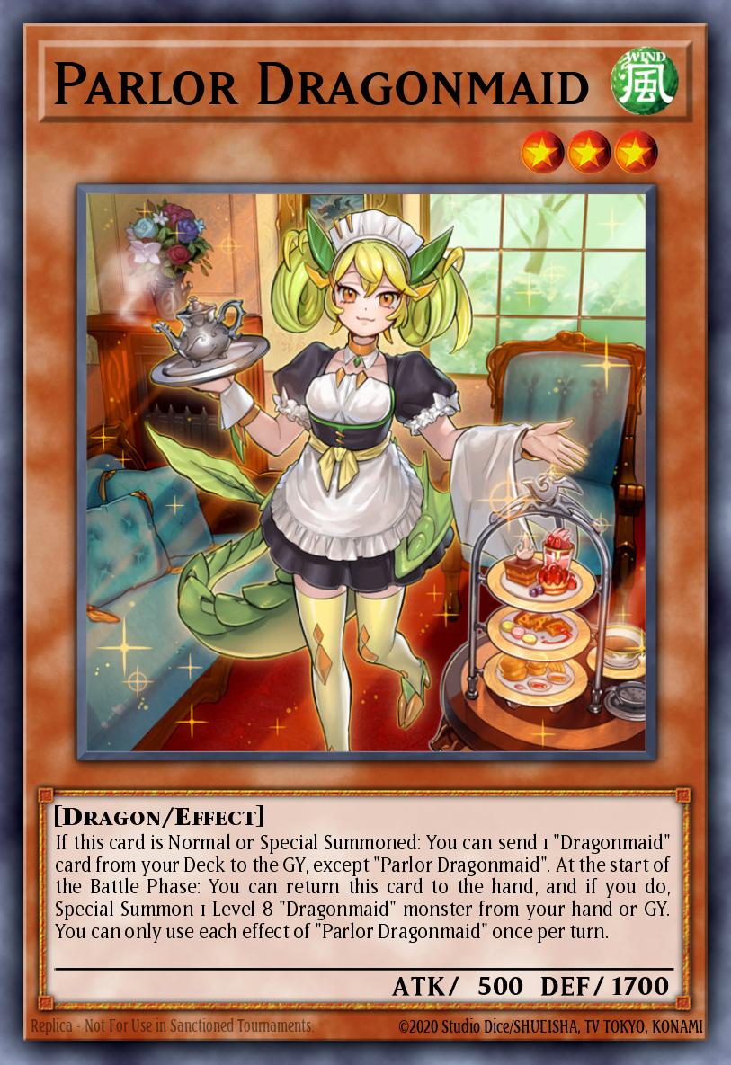 Parlor Dragonmaid Yu-Gi-Oh card