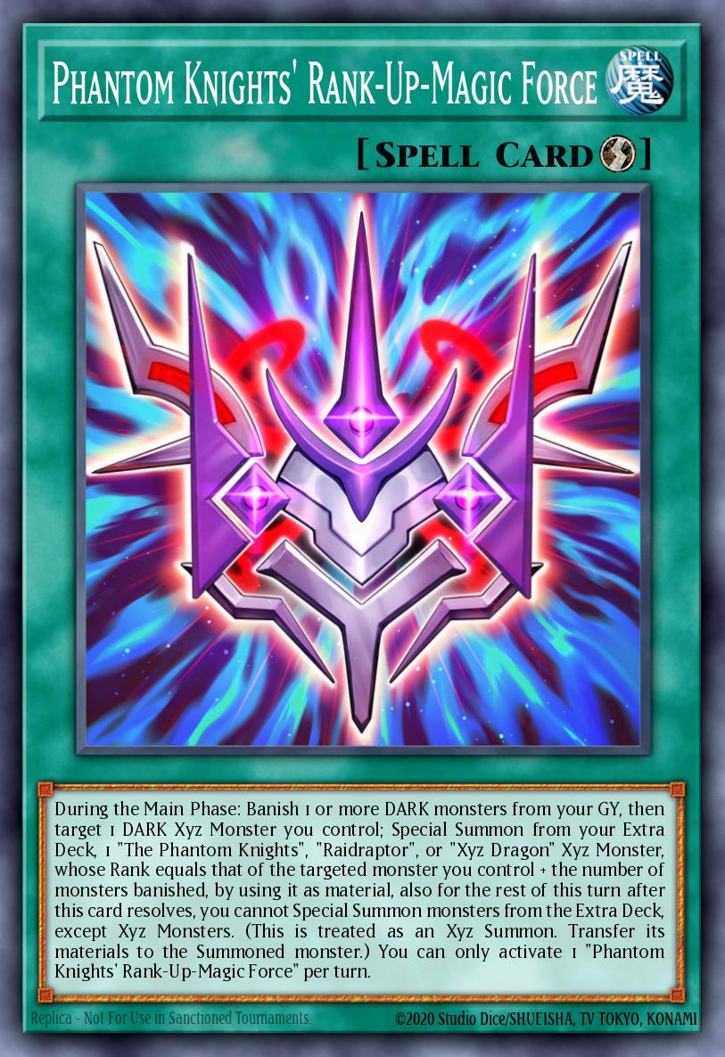 Phantom Knights' Rank-Up-Magic Force Yu-Gi-Oh card