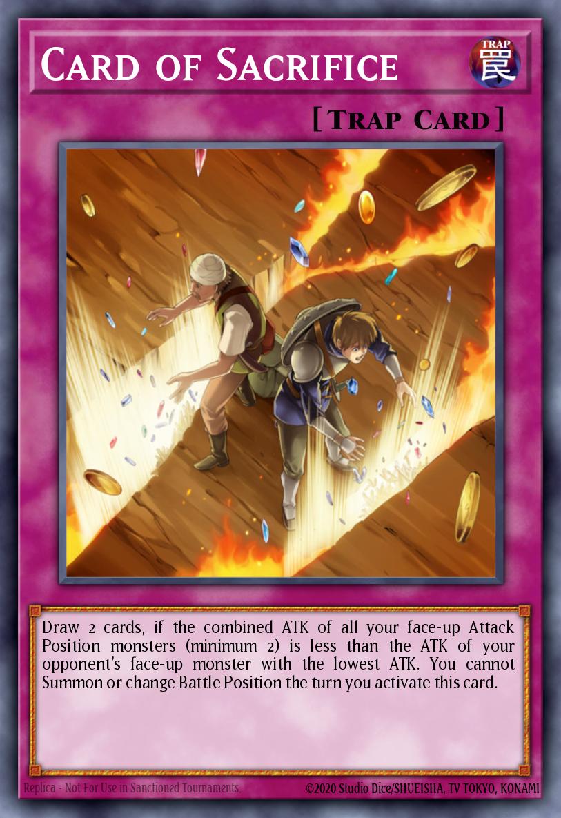 Card of Sacrifice Yu-Gi-Oh card