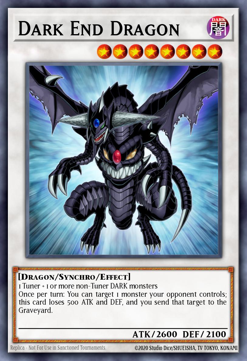 Dark End Dragon Yu-Gi-Oh card