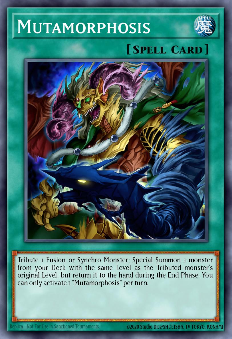 Mutamorphosis Yu-Gi-Oh card