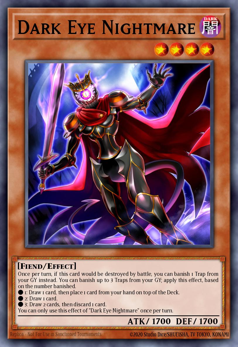 Dark Eye Nightmare Yu-Gi-Oh card