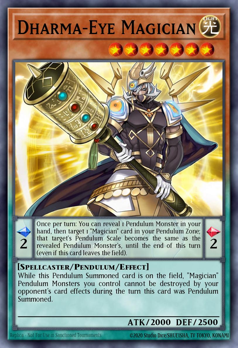Dharma-Eye Magician Yu-Gi-Oh card