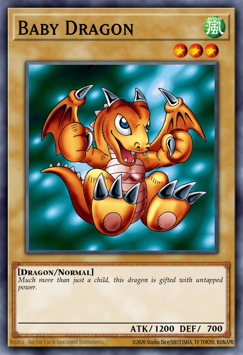 Baby Dragon Yu-Gi-Oh card
