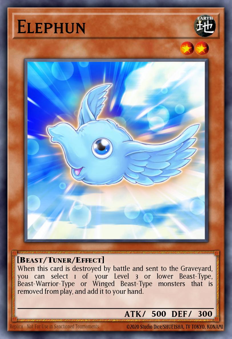 Elephun Yu-Gi-Oh card