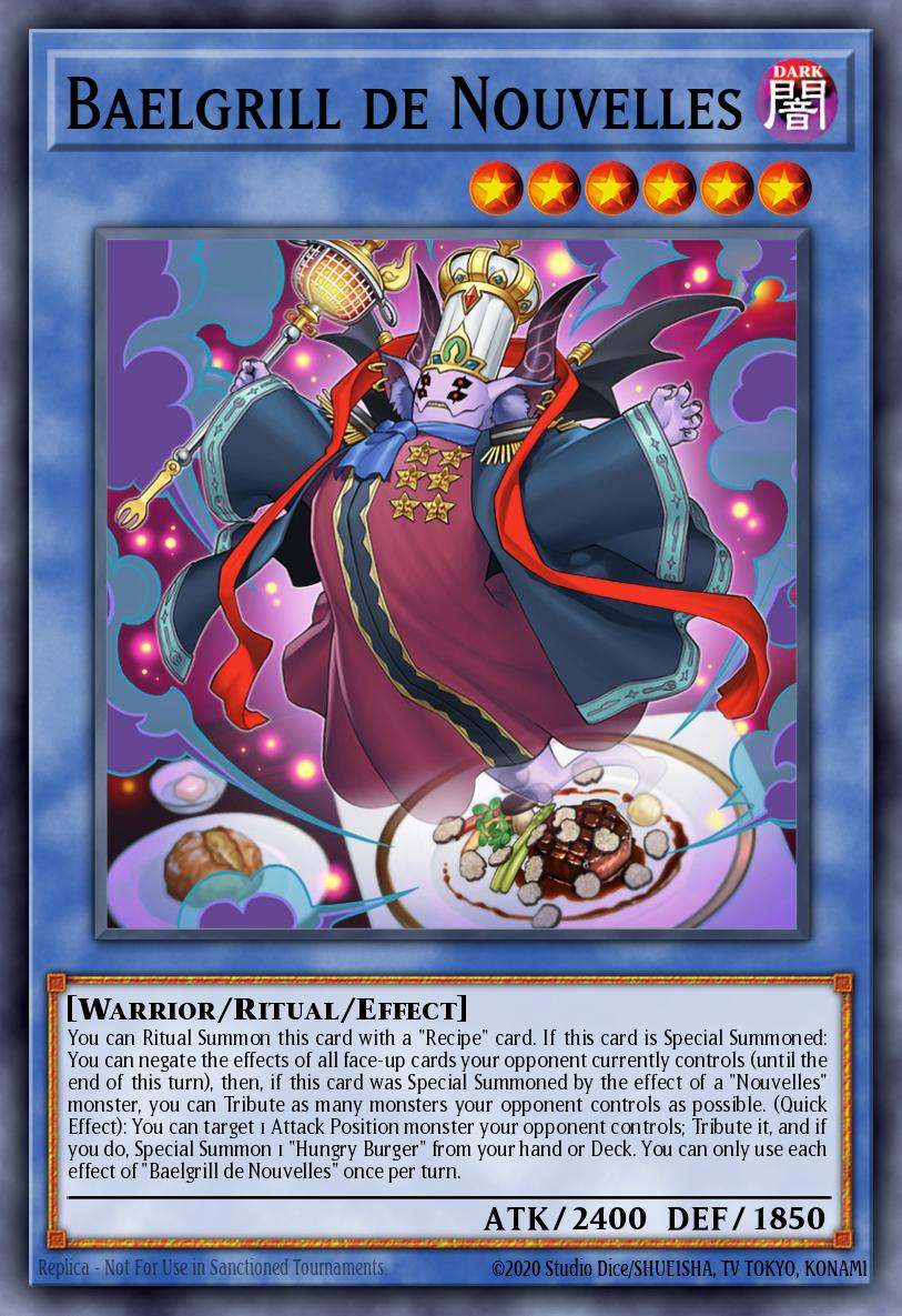 Baelgrill de Nouvelles Yu-Gi-Oh card