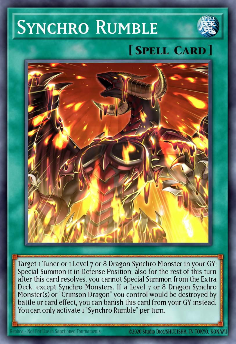 Synchro Rumble Yu-Gi-Oh card
