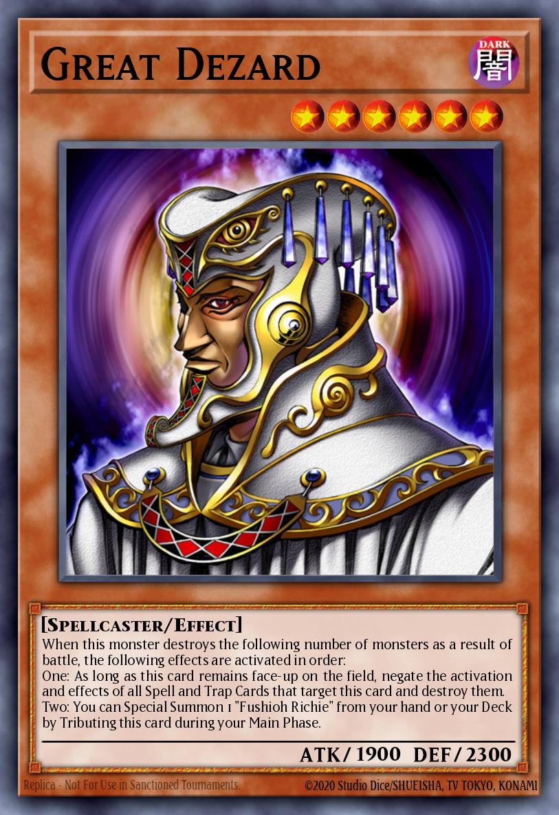 Great Dezard Yu-Gi-Oh card