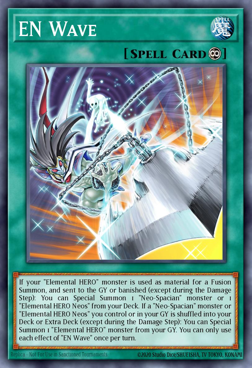EN Wave Yu-Gi-Oh card