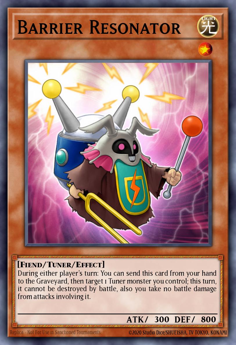 Barrier Resonator Yu-Gi-Oh card