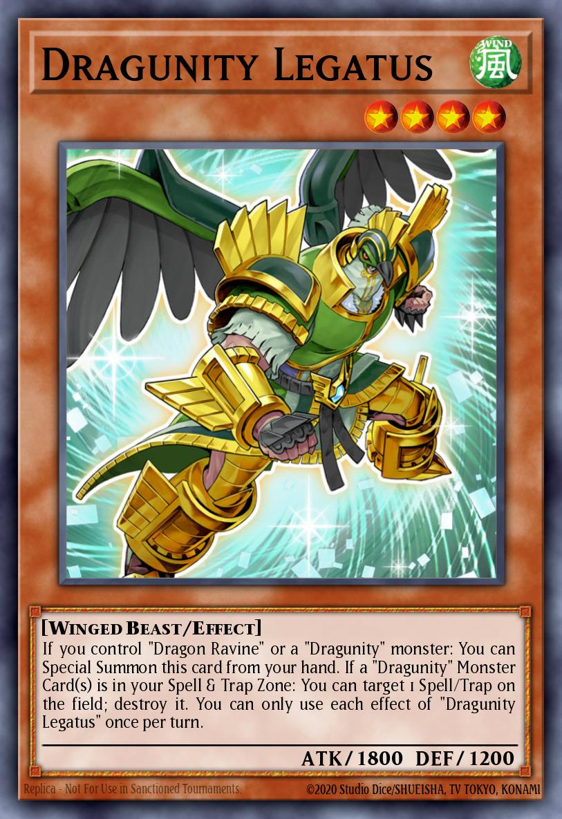 Dragunity Legatus Yu-Gi-Oh card