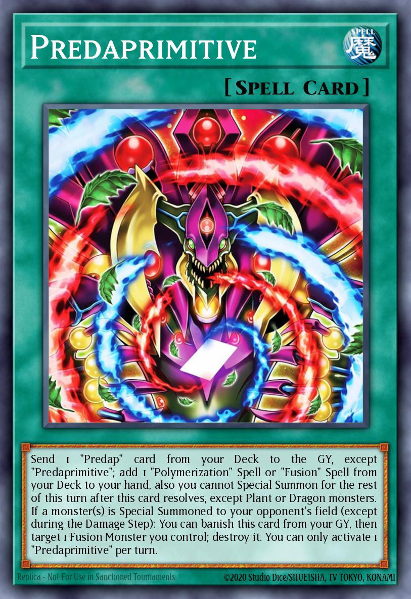 Predaprimitive Yu-Gi-Oh card