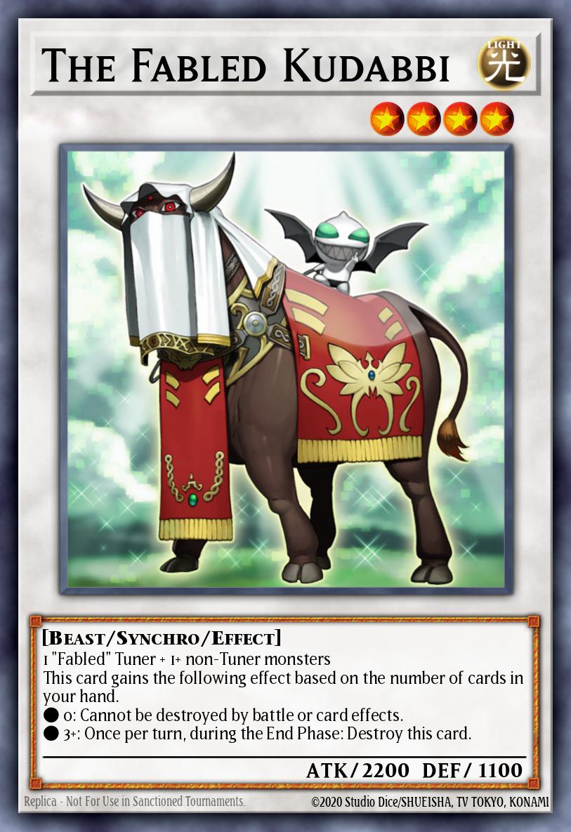 The Fabled Kudabbi Yu-Gi-Oh card