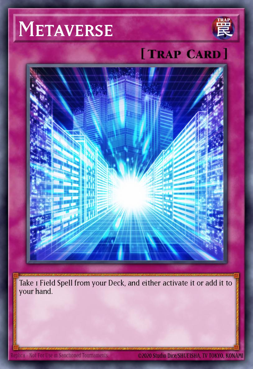 Metaverse Yu-Gi-Oh card