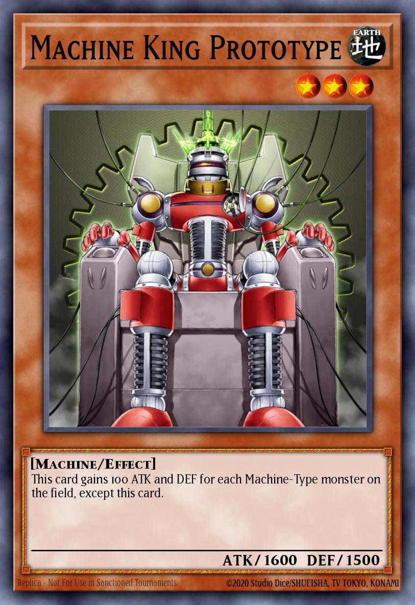 Machine King Prototype Yu-Gi-Oh card