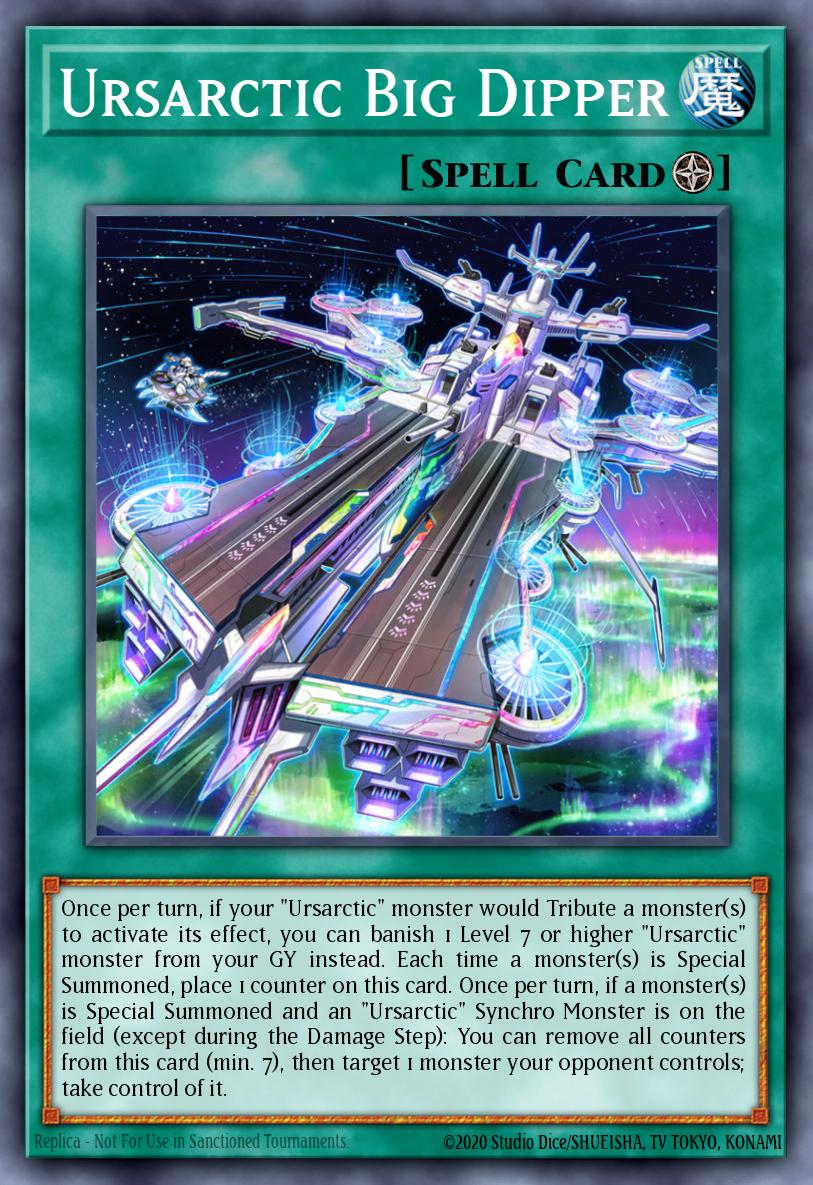 Ursarctic Big Dipper Yu-Gi-Oh card