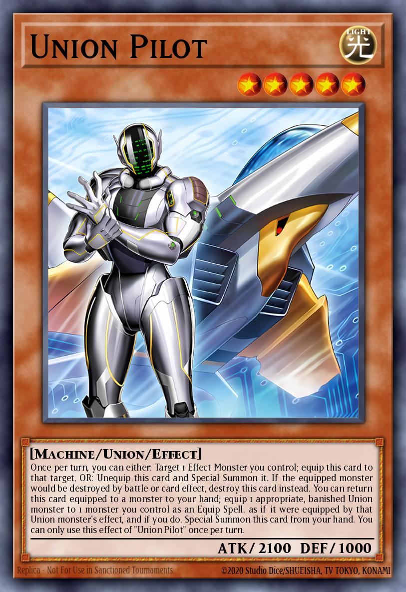 Union Pilot Yu-Gi-Oh card