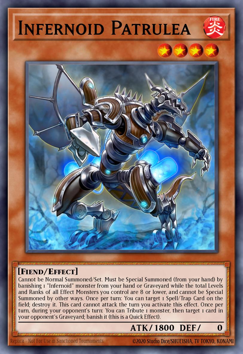 Infernoid Patrulea Yu-Gi-Oh card