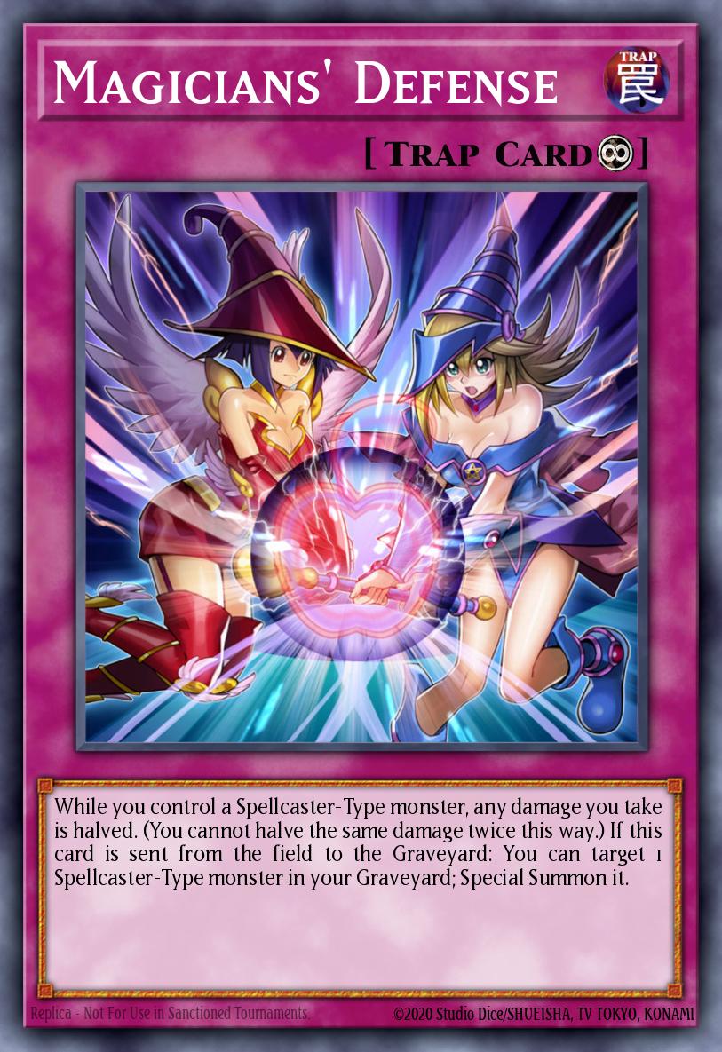 Magicians' Defense Yu-Gi-Oh card