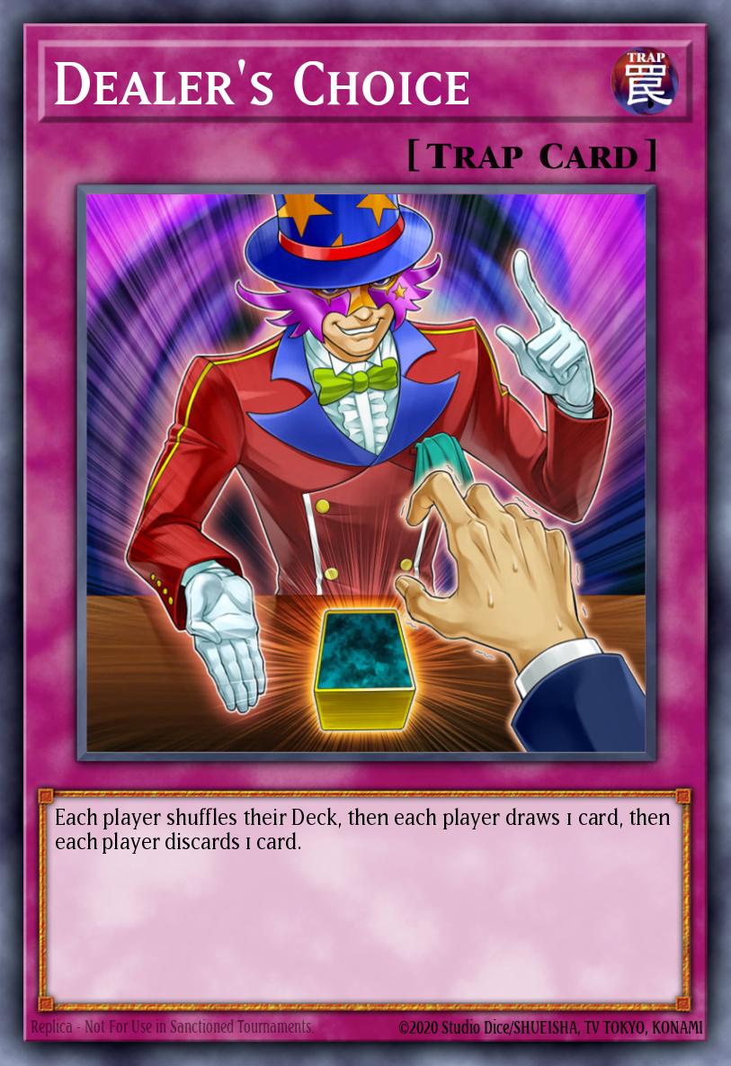 Dealer's Choice Yu-Gi-Oh card