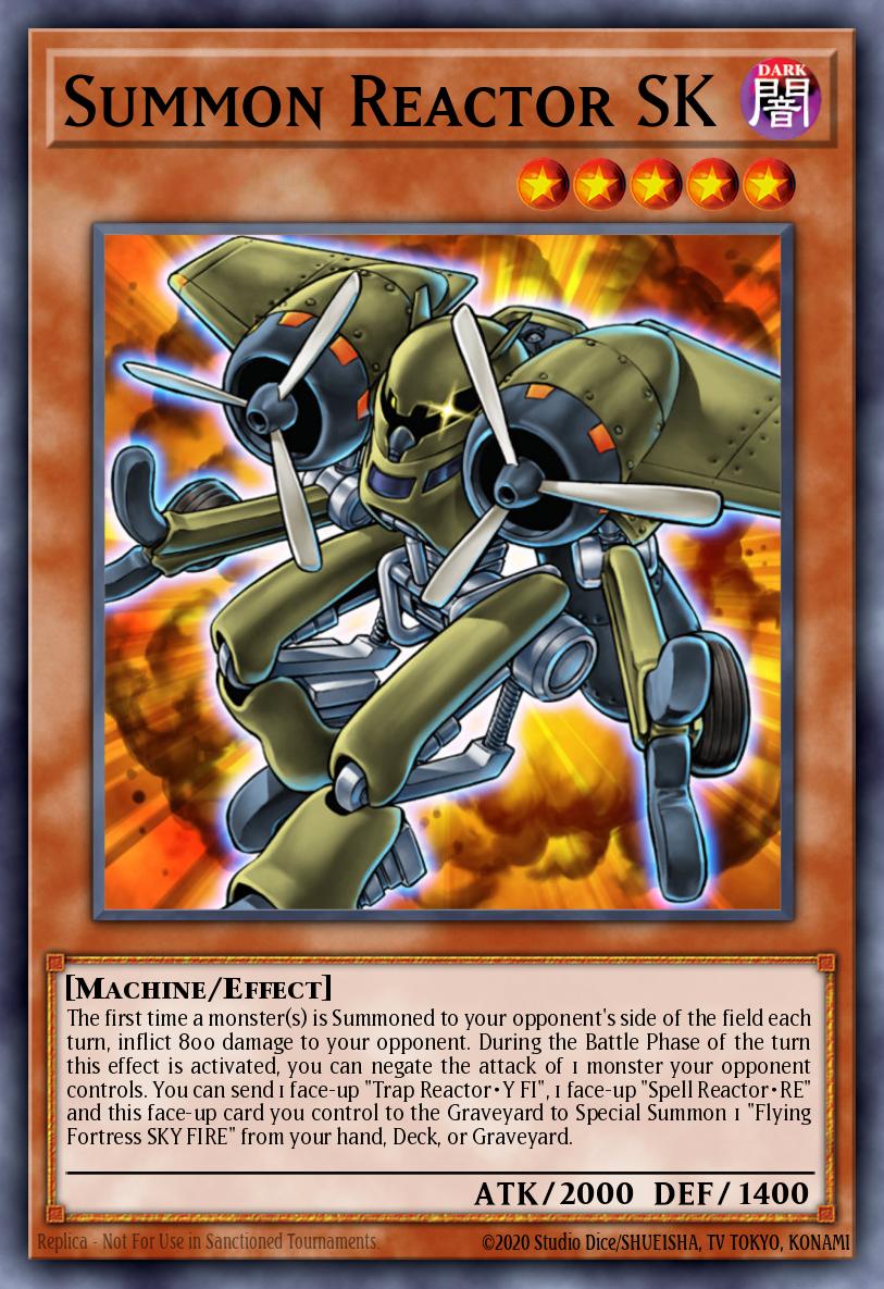 Summon Reactor SK Yu-Gi-Oh card