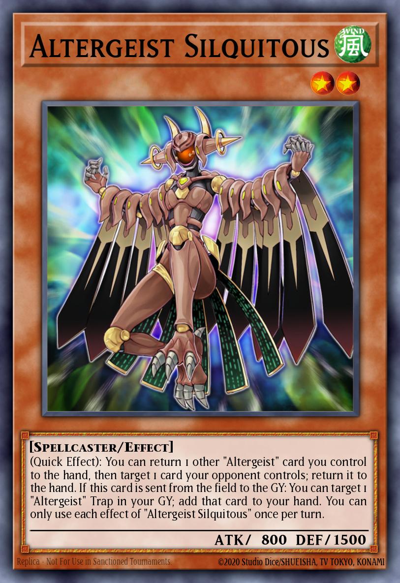 Altergeist Silquitous Yu-Gi-Oh card