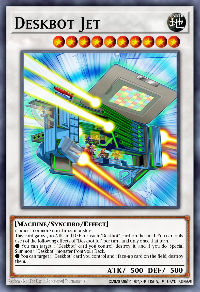 Deskbot Jet Yu-Gi-Oh card