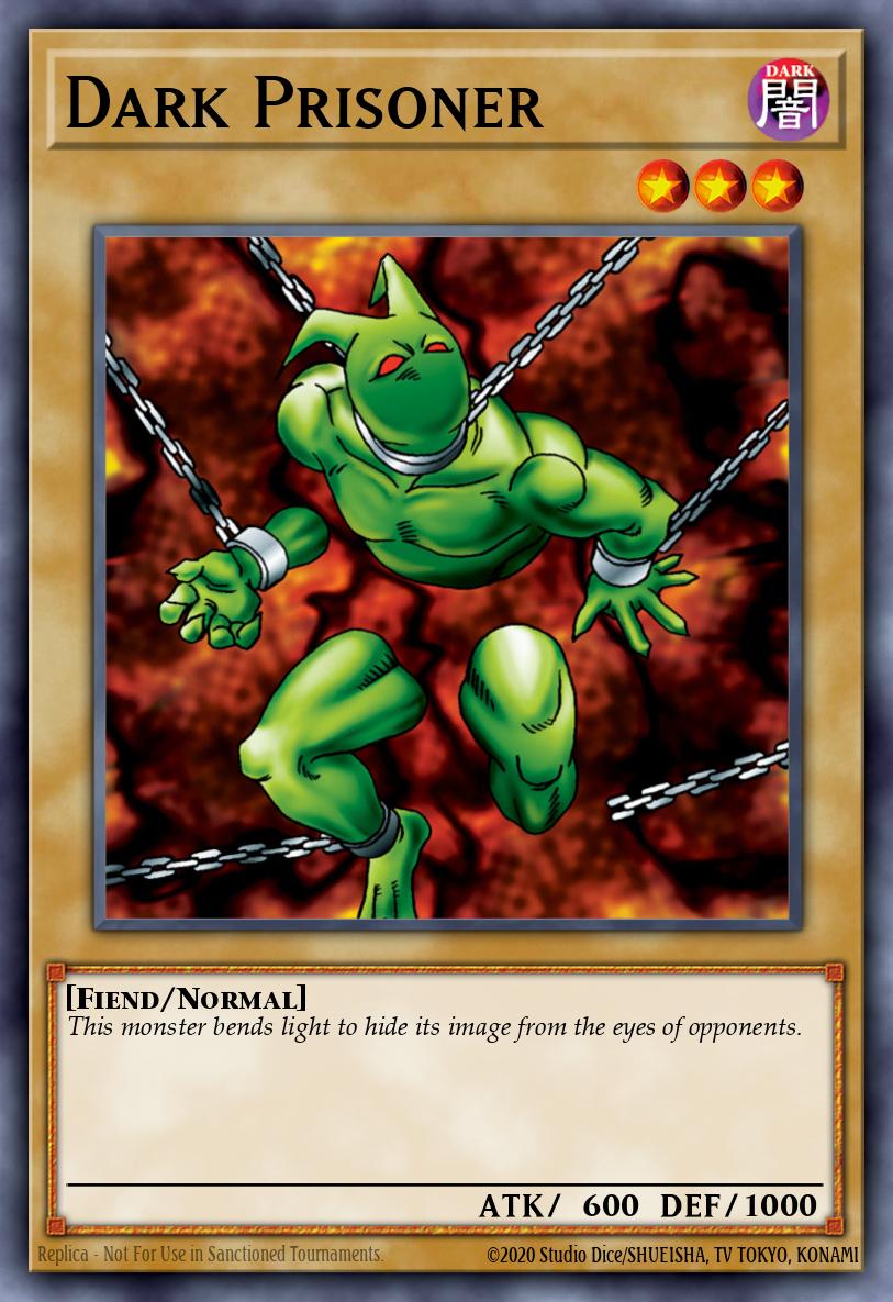 Dark Prisoner Yu-Gi-Oh card