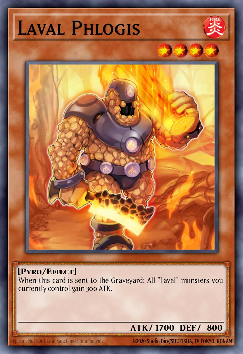 Laval Phlogis Yu-Gi-Oh card