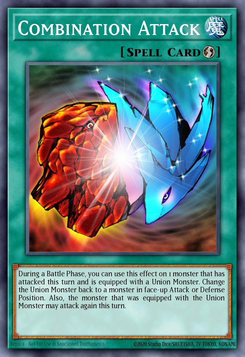 Combination Attack Yu-Gi-Oh card