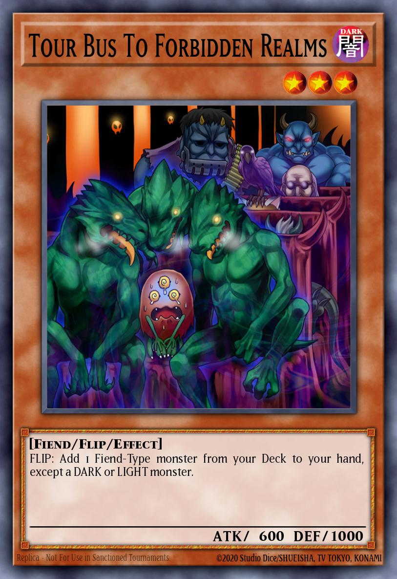 Tour Bus To Forbidden Realms Yu-Gi-Oh card