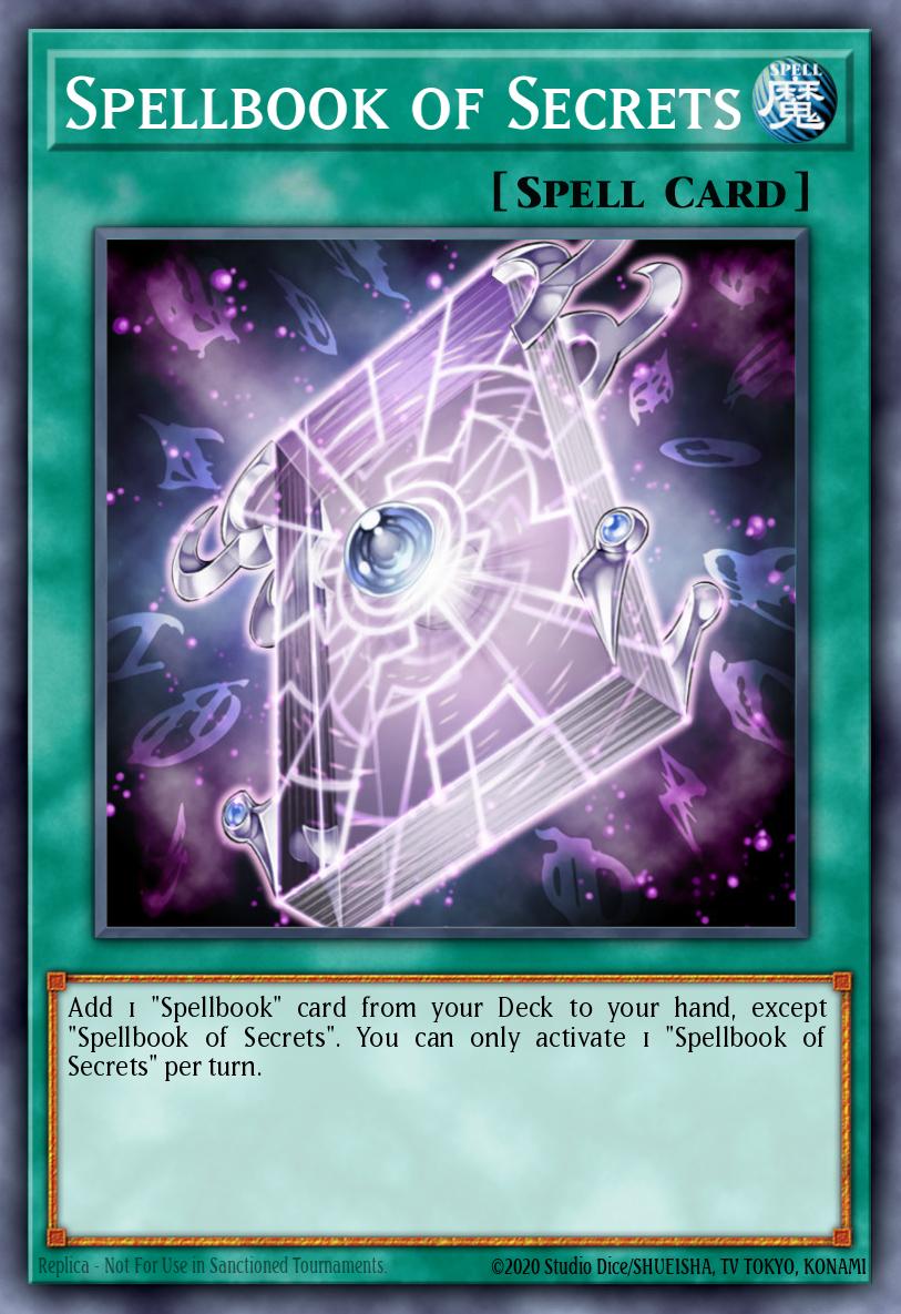 Spellbook of Secrets Yu-Gi-Oh card