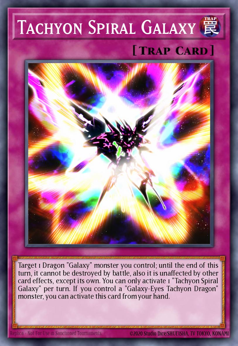 Tachyon Spiral Galaxy Yu-Gi-Oh card